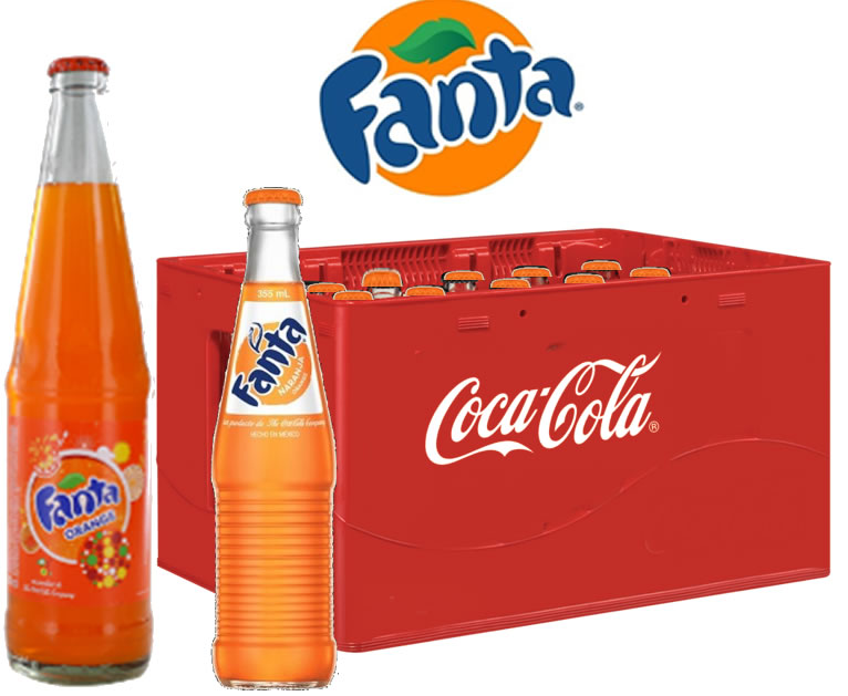 Kese ya fanta Orange/ Case fanta Orange, 33cl