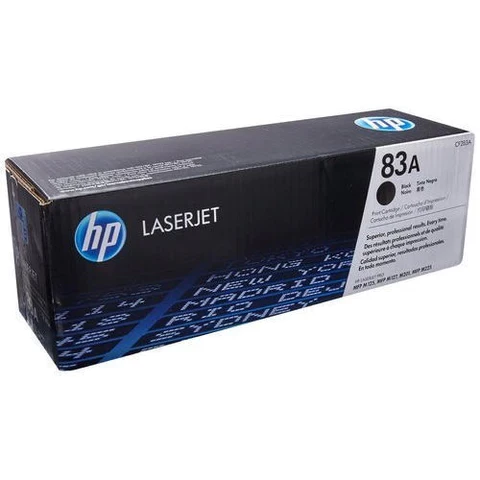 HP 83A BLACK ORIGINAL LASERJET TONER CARTRIDGE, CF283A
