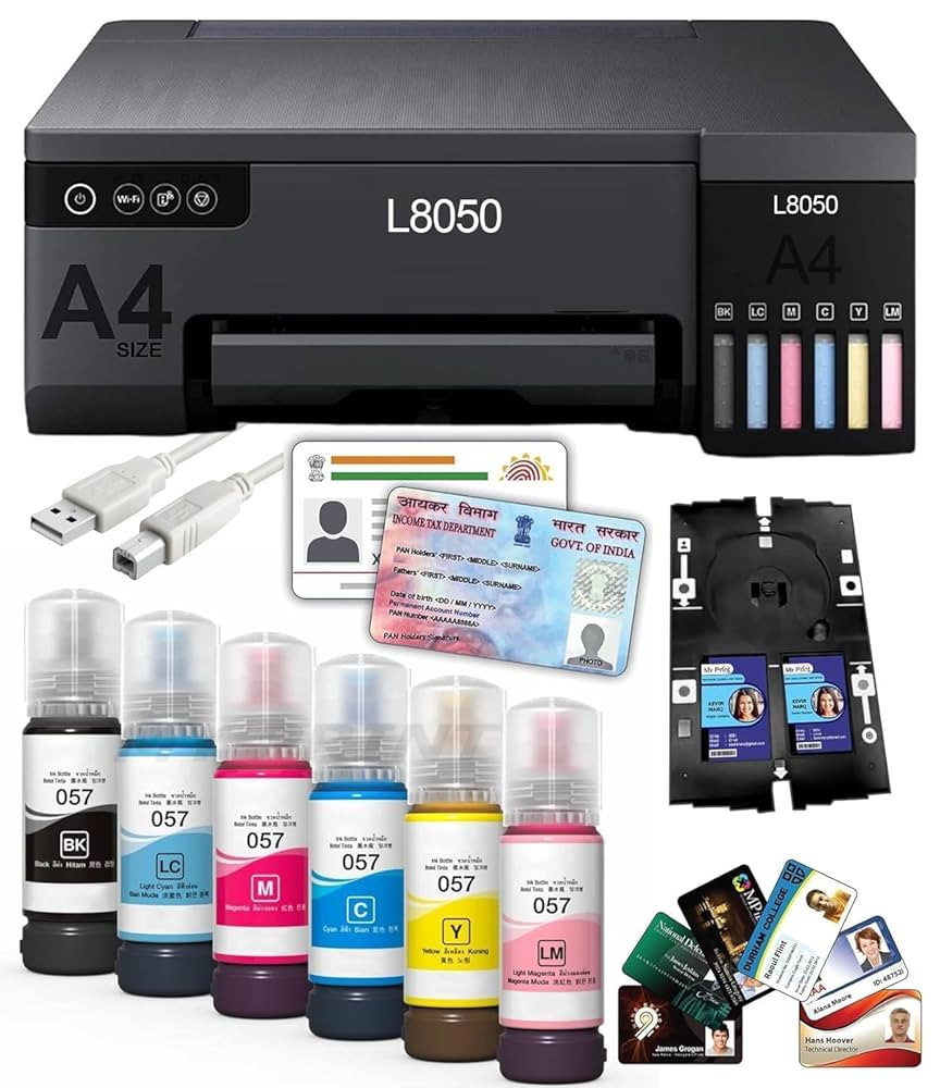 Epson L8050 Inkjet Printer 6 Colors High Quality