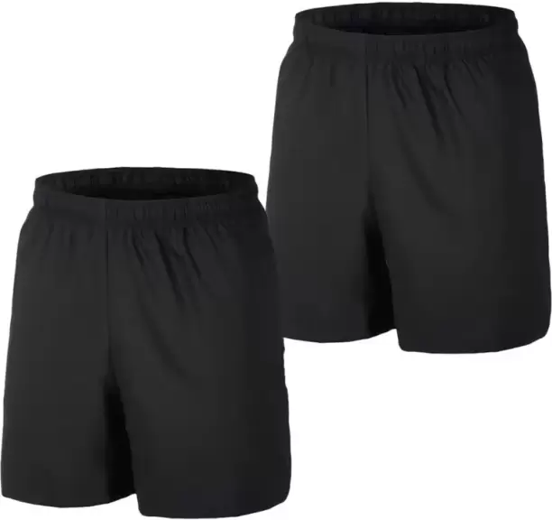 Ikabutura ya siporo y'umukara, Black Sports Shorts