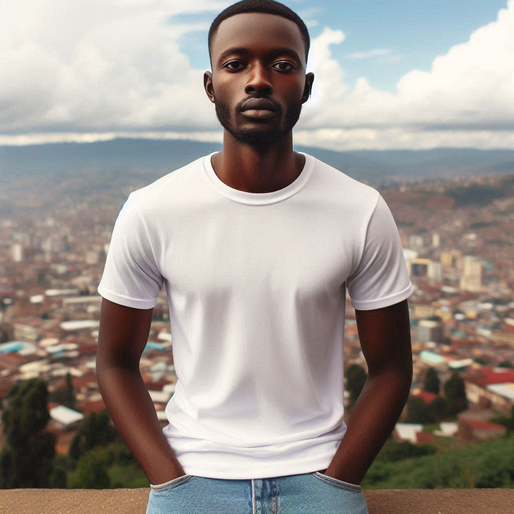 T-shirt cotton, polyester umweru abagabo