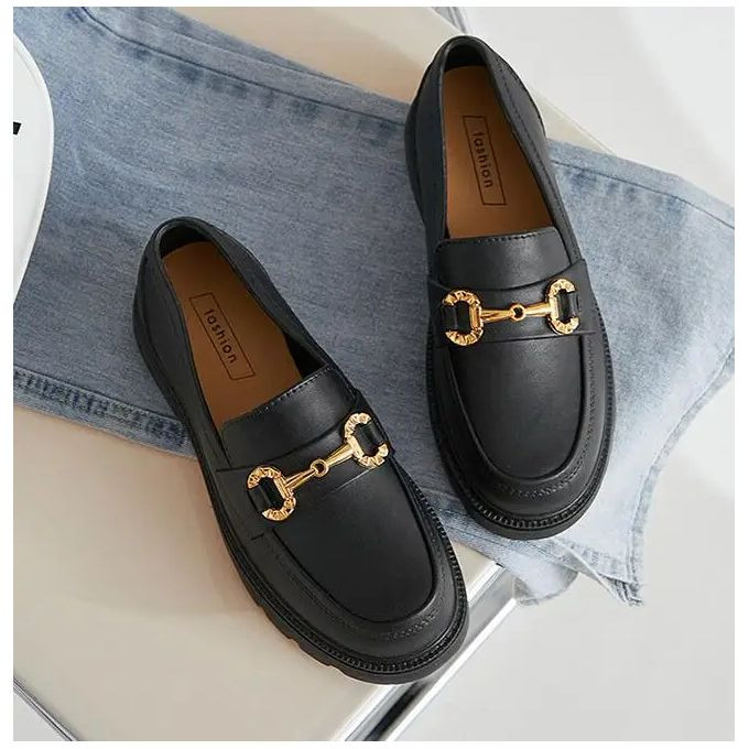 Fashion Women's Casual Flat loafer walking shoes Platform Brogue shoes for Girls Women